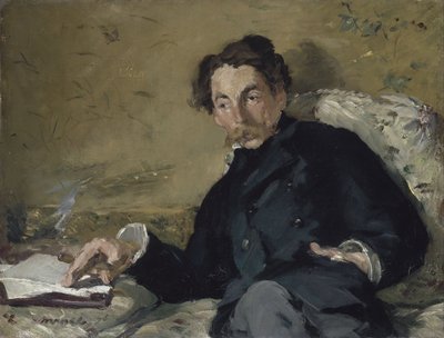 Stéphane Mallarmé door Édouard Manet
